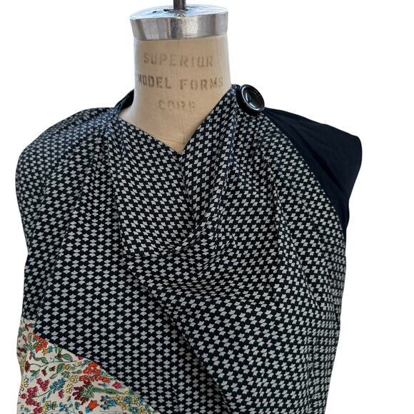 JT Argentina Top Size XS Asymmetrical Lagenlook 100% Cotton Jessica Trosman - Picture 2 of 8